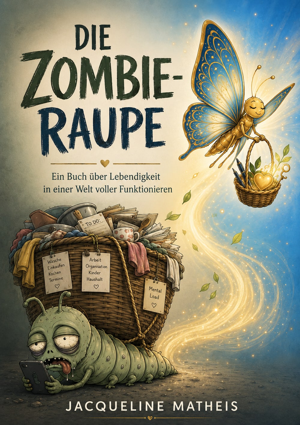 Buchcover: Die Zombie-Raupe von Jacqueline Matheis